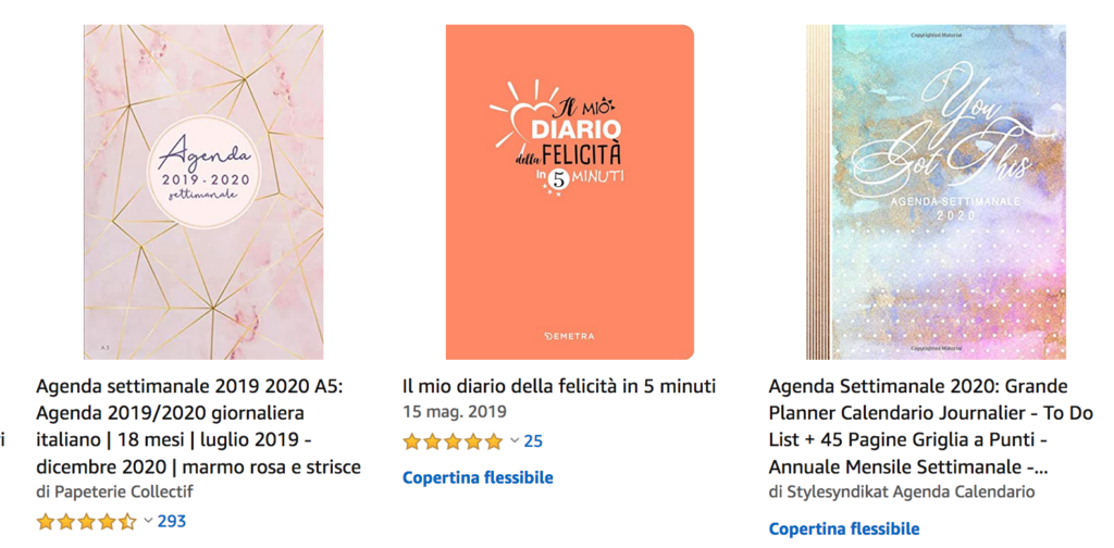 diari o agende low-content